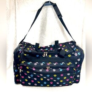 Paw Print Duffle Bag 🐾
